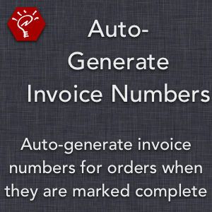 Auto-Generate Invoice Numbers