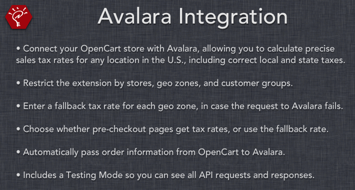 Avalara Integration