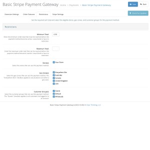 Basic Stripe Payment Gateway