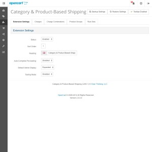 Category & Product-Based Shipping