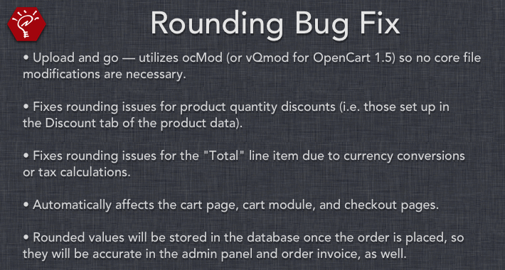 Rounding Bug Fix